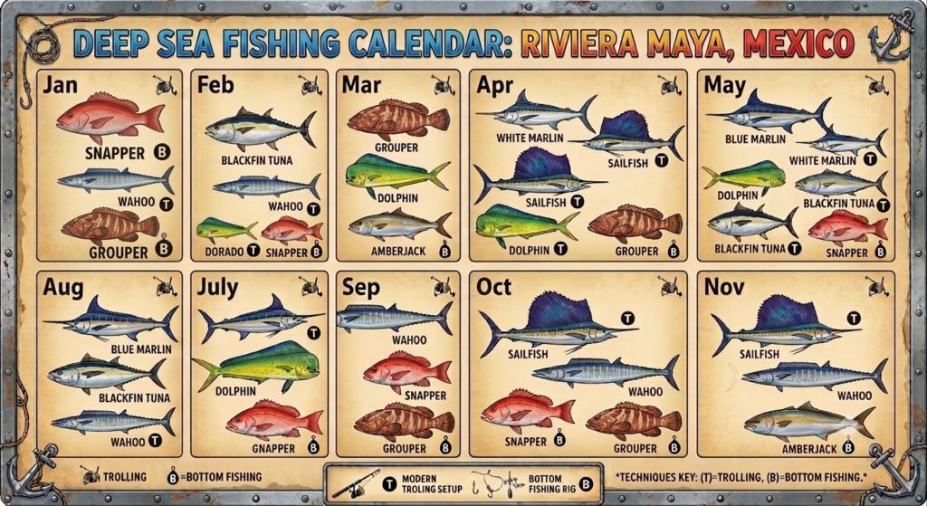 Fishing Charter Puerto Aventuras