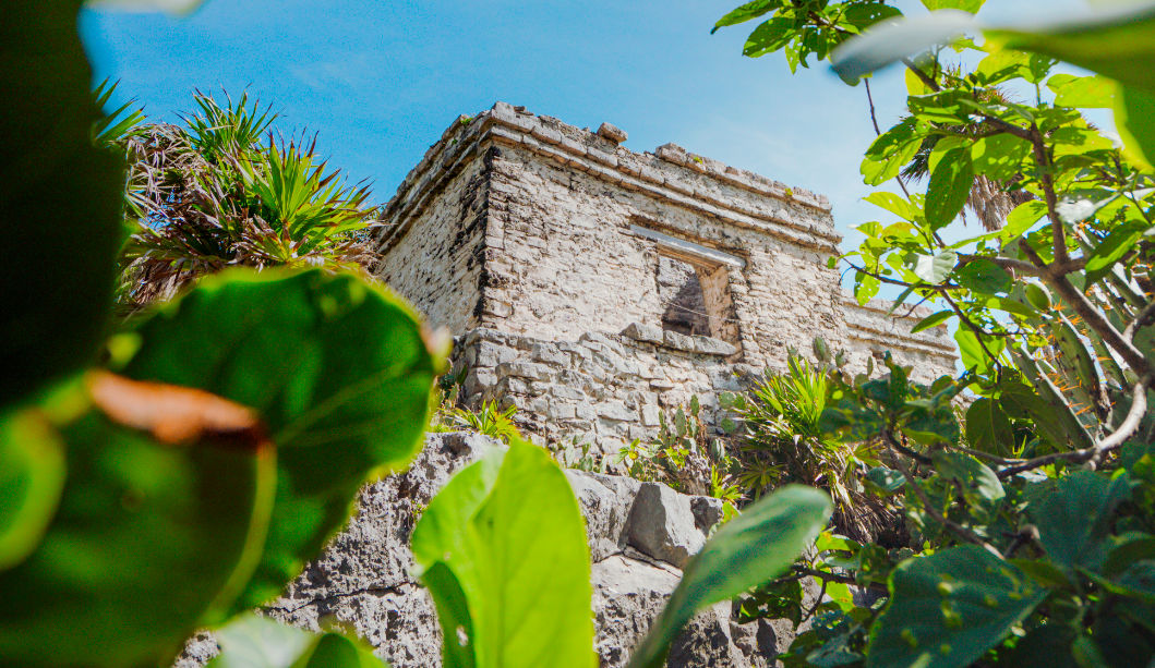 Tulum ruins and underground cenote slider