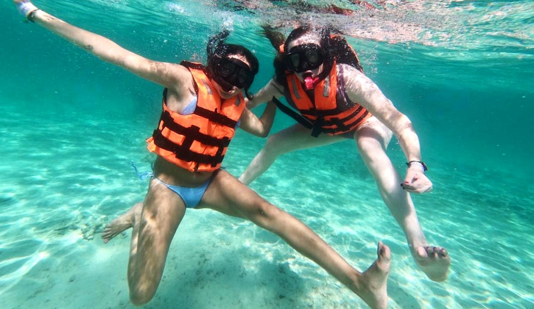 Tulum turtles and mayan village slide