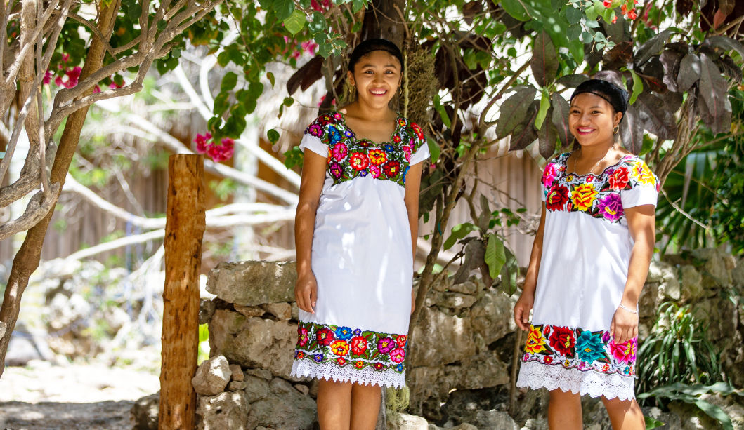 Tulum turtles and mayan village slide