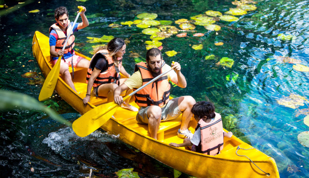 Tulum turtles and mayan village slide