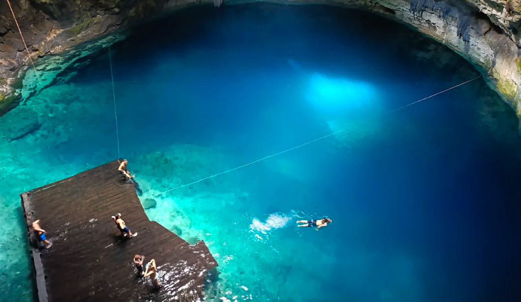 coba and cenote slider