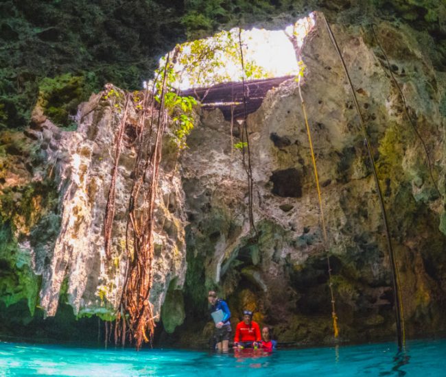 underground cenote slider